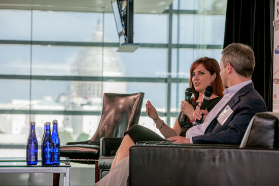 Nuala O'Connor at State of the Net Wireless 2015 with Capitol Background