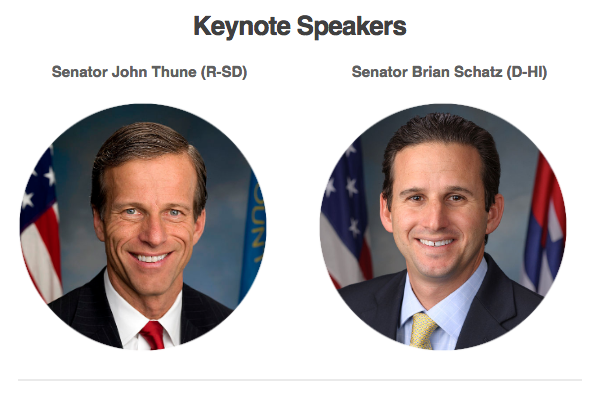 Senators Thune and Schatz